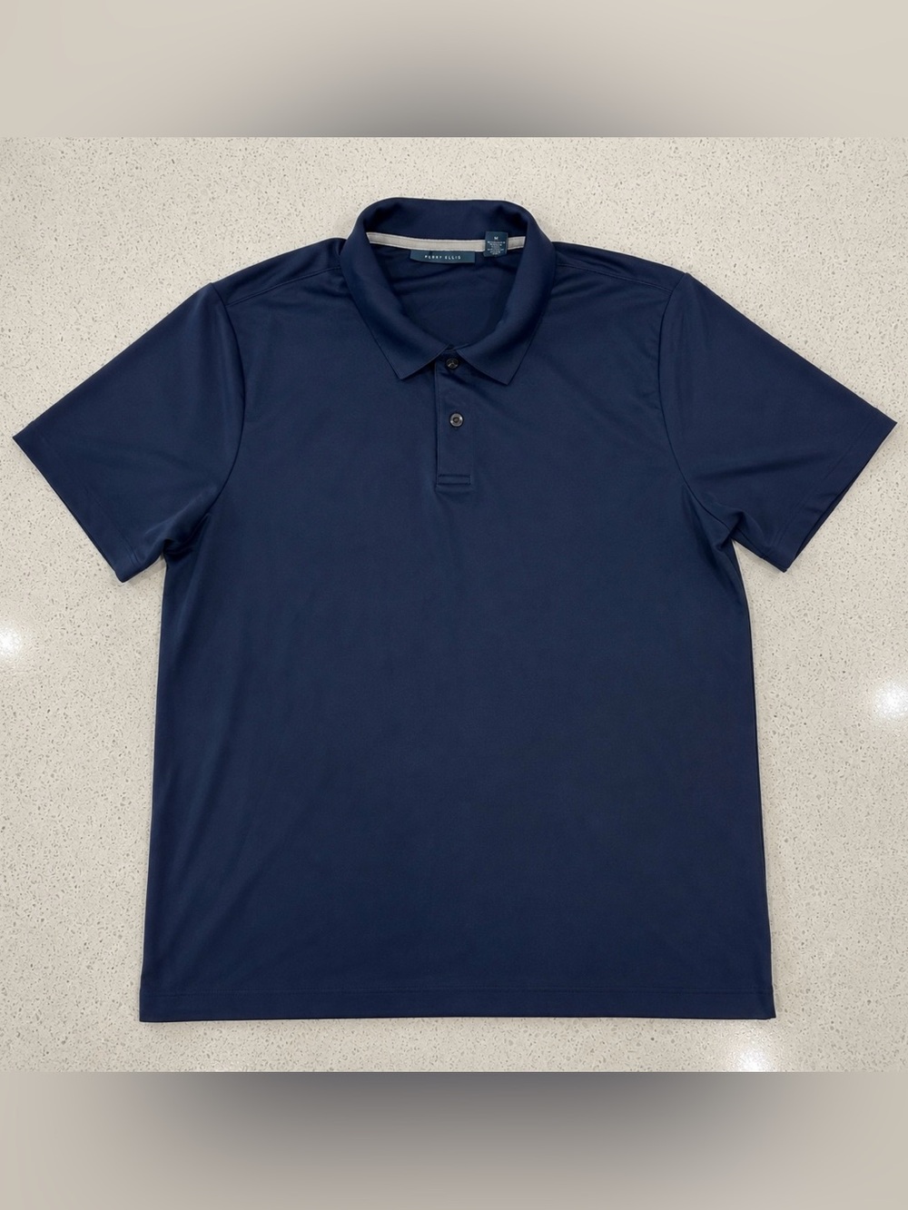Perry Ellis Navy Polo Shirt